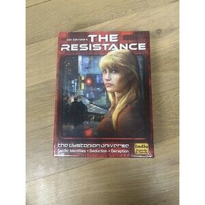 The Resistance Card game SEALED/NEW The Dystopian Universe Strategy Indie Boards